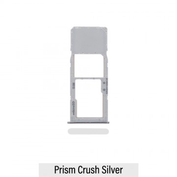 Single SIM Card Tray for Samsung Galaxy A71 A715F-Prism Crush Silver