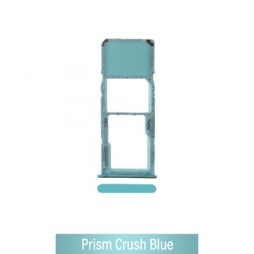 Single SIM Card Tray for Samsung Galaxy A71 A715F-Prism Crush Blue
