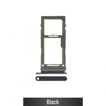 SIM Card Tray for Samsung Galaxy S10 G973F / S10 Plus G975F / S10E G970F-Black