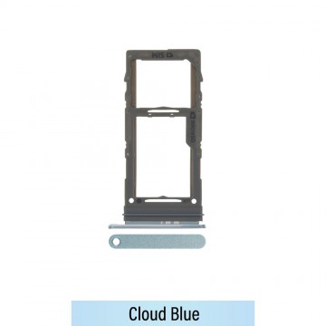 Single SIM Card Tray for Samsung Galaxy S20 / S20 Plus / S20 Ultra-Cloud Blue