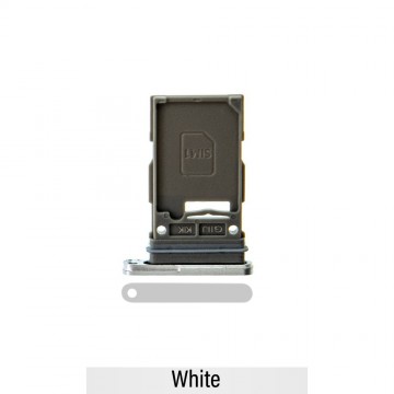 Single SIM Card Tray for Samsung Galaxy S21 FE 5G G990B-White
