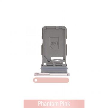 Single SIM Card Tray for Samsung Galaxy S21 Plus 5G G996-Phantom Pink