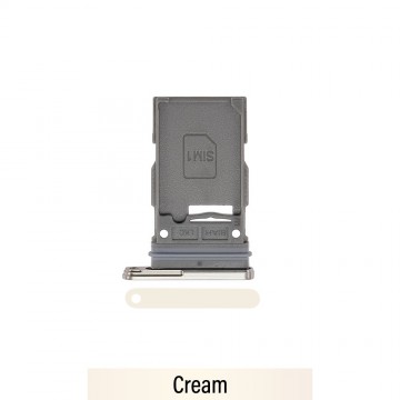 Single SIM Card Tray for Samsung Galaxy S23 Ultra S918B-Cream