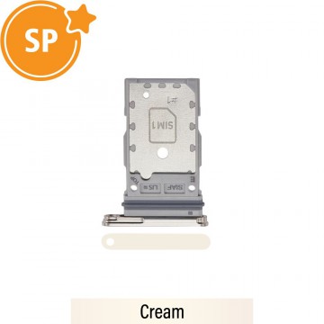 SIM Card Tray for Samsung Galaxy S23 5G (S911B) / S23 Plus (S916B) GH98-47996B (Service Pack)-Cream