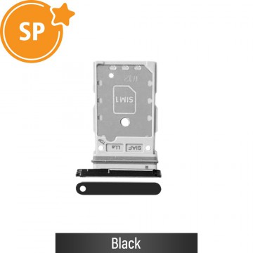 SIM Card Tray for Samsung Galaxy S23 5G (S911B) / S23 Plus 5G (S916B) GH98-47996A (Service Pack)-Black
