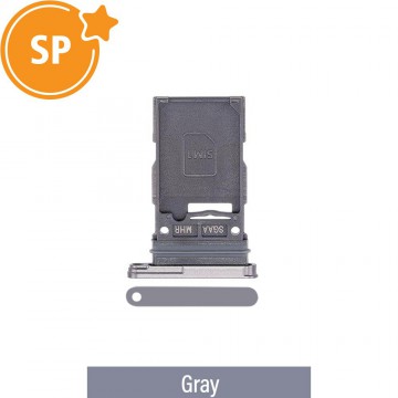 SIM Card Tray for Samsung Galaxy S23 FE GH98-48666A (Service Pack)-Gray