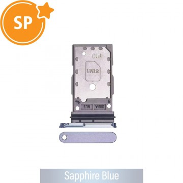 SIM Card Tray for Samsung Galaxy S24 S921B / S24 Plus S926B GH98-48906F (Service Pack)-Sapphire Blue