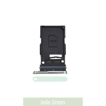 Single SIM Card Tray for Samsung Galaxy S24 S921B / S24 Plus S926B-Jade Green