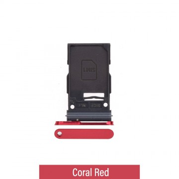 SIM Card Tray for Samsung Galaxy S25 S931B / S25+ S936B-Coral Red