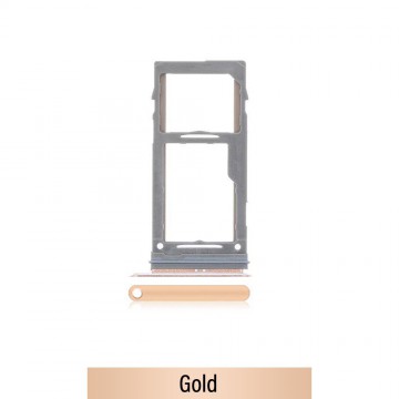 SIM Card Tray for Galaxy S9 G960F / S9 Plus G965F-Gold