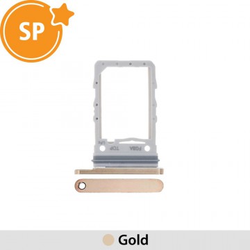 SIM Card Tray for Samsung Galaxy Z Flip4 F721B GH98-47715G (Service Pack)-Gold