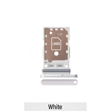 Dual SIM Card Tray for Samsung Galaxy Z Fold3 5G F926B-White (Not for AU)