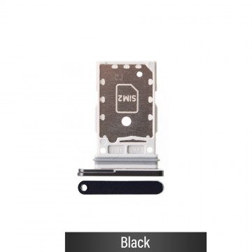 Dual SIM Card Tray for Samsung Galaxy Z Fold4 F936B-Black (Not for AU)