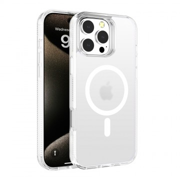 iPhone 16 Plus Redefine Frosted Matte Shockproof Case Cover With Magnetic Ring