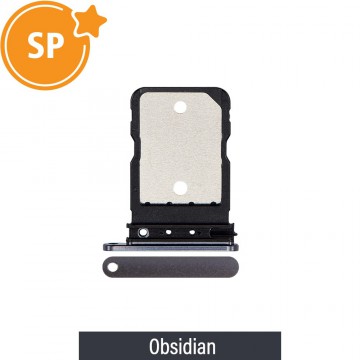 SIM Card Tray for Google Pixel 8 Pro G851-01146-01 (Service Pack)-Black / Obsidian