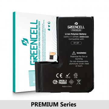 Greencell PREMIUM Series- iPhone 13 Pro Replacement Battery with Adhesive Strips 3095mAh (Original Chip & Cell Best Quality in the Market)