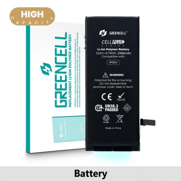 Greencell (High Capacity 2300mAh) iPhone 6s Replacement Battery with Adhesive Strips