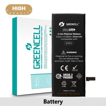 Greencell (High Capacity 3550mAh) iPhone 7 Plus Replacement Battery with Adhesive Strips
