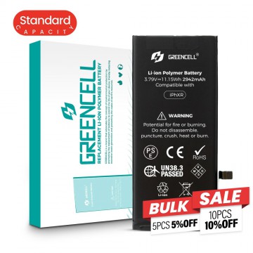 Greencell (2942mAh) iPhone XR Replacement Battery with Adhesive Strips (Original chip best quality in the market )