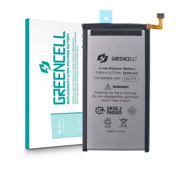 Greencell Samsung Galaxy S10 G973F Replacement Battery with Adhesive Strips 3300mAh