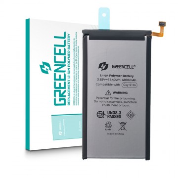 Greencell Samsung Galaxy S10 Plus G975F Replacement Battery with Adhesive Strips 4000mAh