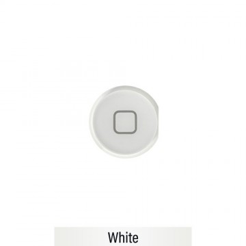 Hard Home Button for Apple iPad 2 / 3 / 4-White