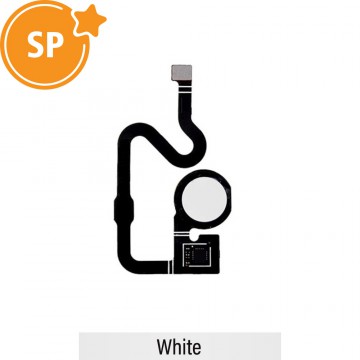 Fingerprint Reader with Flex Cable for Google Pixel 3a (Service Pack)-White