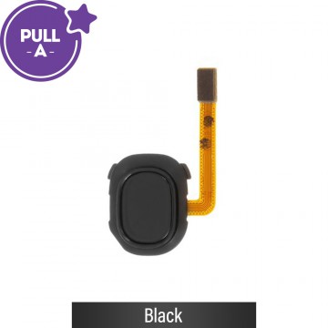 Home Button Flex Cable for Samsung Galaxy A20 A205F (PULL-A)-Black
