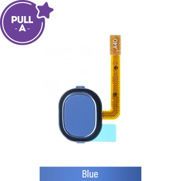 Fingerprint Reader with Flex Cable for Samsung Galaxy A30 A305F / A40 A405F (PULL-A)-Blue
