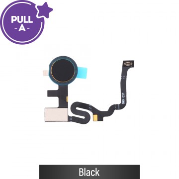 Fingerprint Reader with Flex Cable for Google Pixel 4a / 4a 5G (PULL-A)-Black