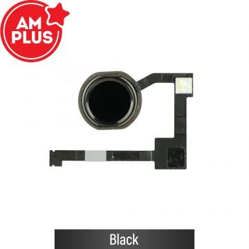 AMPLUS Home button with Flex Cable for iPad Air 2 / Pro 12.9 (2015) / mini 4-Black