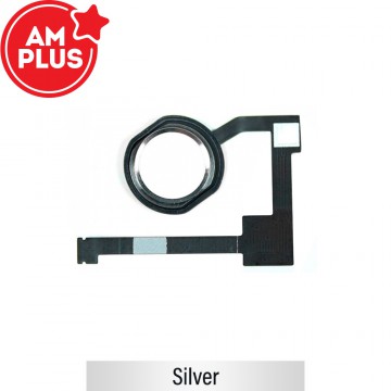 AMPLUS Home button with Flex Cable for iPad Air 2 / Pro 12.9 (2015) / mini 4-Silver