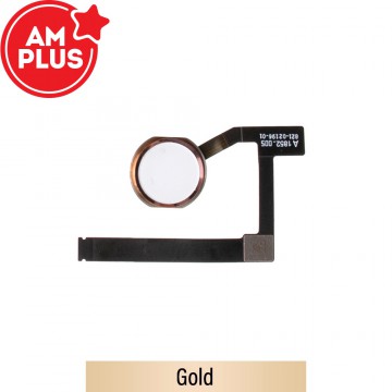 AMPLUS Home button with Flex Cable for Apple iPad Mini 5-Gold