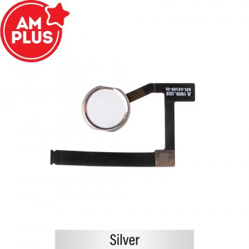 AMPLUS Home button with Flex Cable for Apple iPad Mini 5-Silver