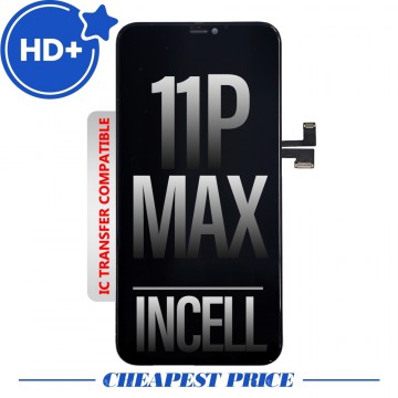 HD+ (720P Resolution) Display Incell LCD Assembly for iPhone 11 Pro Max Screen Replacement (Compatible for IC chip transfer)