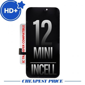 HD+ Display Incell LCD Assembly for iPhone 12 Mini Screen Replacement (Compatible for IC chip transfer)