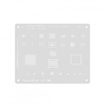 MiJing High Precision BGA Reballing Stencil for iPhone 6 / 6 Plus