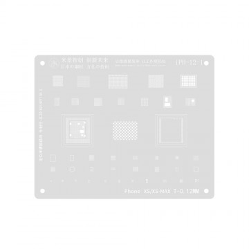 MiJing High Precision BGA Reballing Stencil for iPhone XS / XS Max