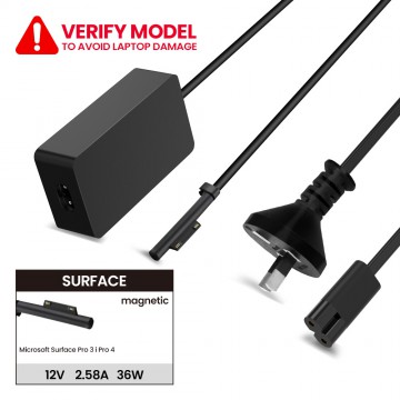 Laptop Power Adapter MI36120MS3 For Microsoft Surface Pro 3 i Pro 4 (With Magnetic Inside)