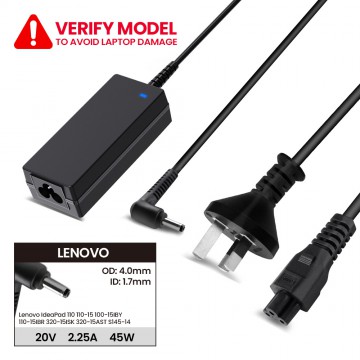 Laptop Power Adapter LO452004017 For Lenovo IdeaPad 110 110-15 100-15IBY 110-15IBR 320-15ISK 320-15AST S145-14