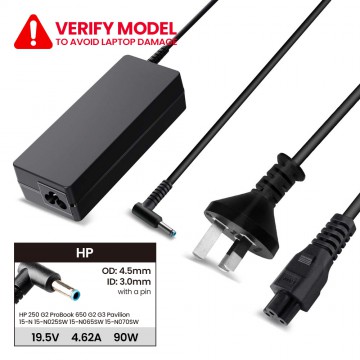 Laptop Power Adapter H901954530 For HP 250 G2 ProBook 650 G2 G3 Pavilion 15-N 15-N025SW 15-N065SW 15-N070SW (With Pin Inside)
