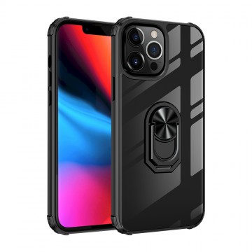 Ring Holder Military Shockproof Case Cover With Magnetic Ring for iPhone 14 Plus