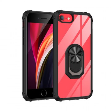 Ring Holder Military Shockproof Car Magnetic Case for iPhone 7 / 8 / SE (2020) / SE (2022)