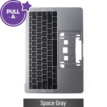 Top Case With Keyboard For MacBook Pro 13" A1708 (PULL-A)-Space Gray