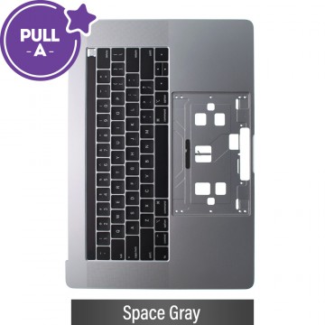 Top Case With Keyboard For MacBook Pro 15" A1990 (PULL-A)-Space Gray