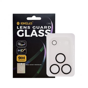 iPhone 17 Pro Kinglas 3D Full Coverage Silk Printing Camera Lens Protector