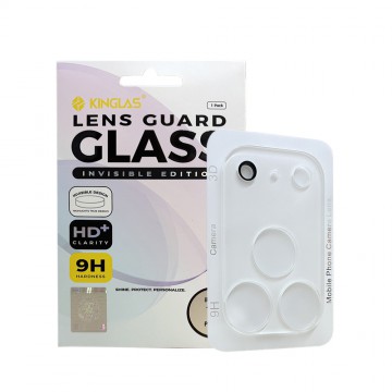 iPhone 17 Pro Kinglas 3D Full Coverage HD Clear Camera Lens Protector Film 