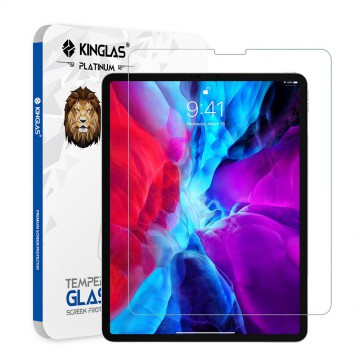 Kinglas Tempered Glass Screen Protector For iPad Pro 12.9 (2018) / 12.9 (2020) / 12.9 (2021) (Include Retail Package)