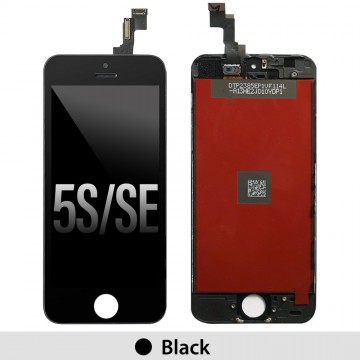 LCD Assembly for iPhone 5S SE Screen Replacement (Best Quality Aftermarket)-Black