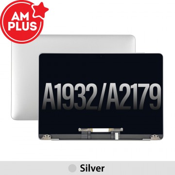 AMPLUS Complete LCD Display Assembly for MacBook Air 13" A1932 (Mid 2019) A2179 (Early 2020)-Silver